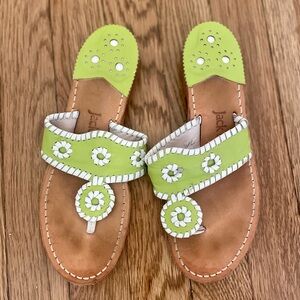 Jack Rogers Green Sandals